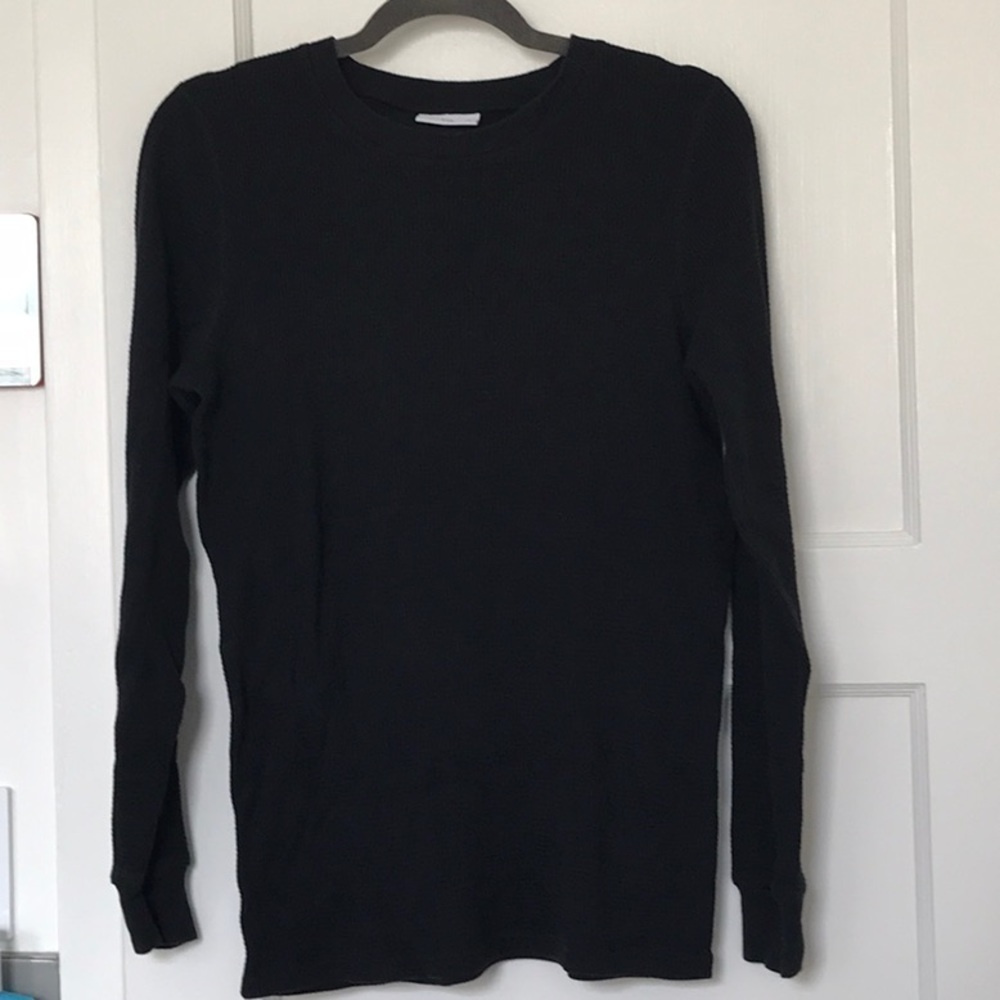 Tna waffle long sleeve top